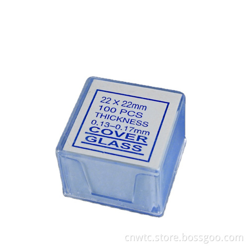 22x22mm Lab Glass Cover Slides: Products, Types, and Applications